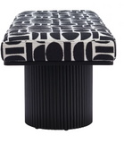 Boto Bench Black and White