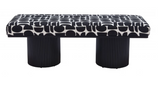Boto Bench Black and White