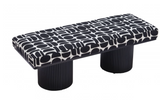 Boto Bench Black and White