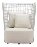 Hudson High Back Outdoor Lounge or Accent Chair