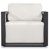 Remey Outdoor Lounge Chair Java Black and Oyster