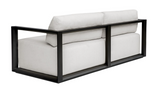Remey Outdoor 3 Seater Sofa Java Black and Oyster