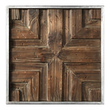 Tisa Wooden Wall Decor with Silver Frame S/9