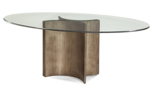 Swoosh Dining Table, oval dining table, modern dining table, contemporary dining table