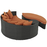 Orange Outdoor Daybed