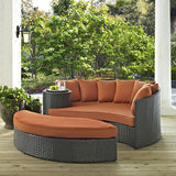 Orange Outdoor Daybed