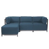 Block Outdoor Modern Sofa Sectional, contemporary outdoor furniture, sunbrella outdoor sofa