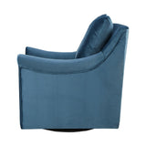 Blue Swivel Chair 