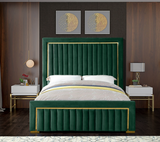 Drake Modern Bed Green