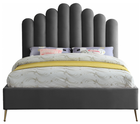 Fingerz Modern Bed Grey