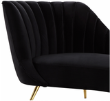 Maggie Chaise Lounge Black