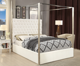 Structure Modern Canopy Bed White