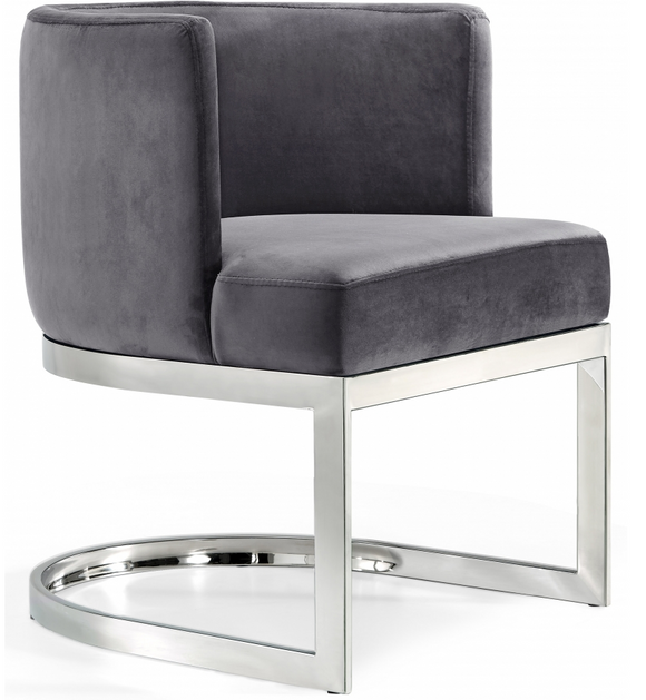 Surround Dining Chair Grey/Silver