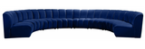 Continuum Modern Modular Sofa 8pc