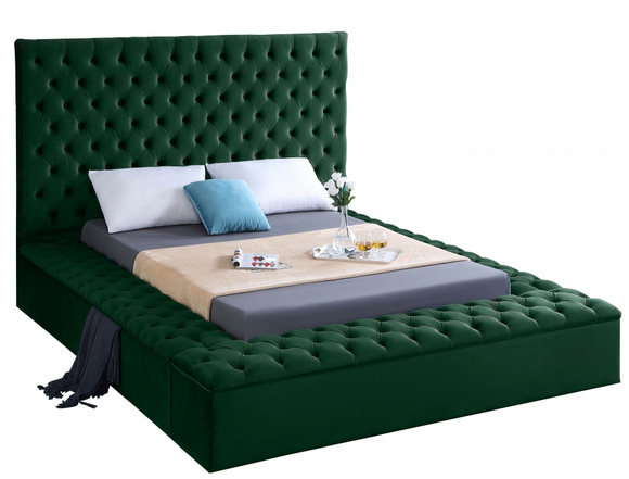 Tuck-Away Modern Storage Bed Green