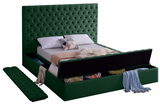 Tuck-Away Modern Storage Bed Green
