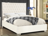 Uptown Modern Bed White