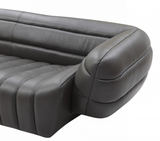 Cascadia Modern Italian Leather Sofa