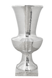 Mosaic Marvel Silver Mirrored Oversized Vase