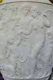 Grecian Oversized Urn Indoor/Outdoor Limestone