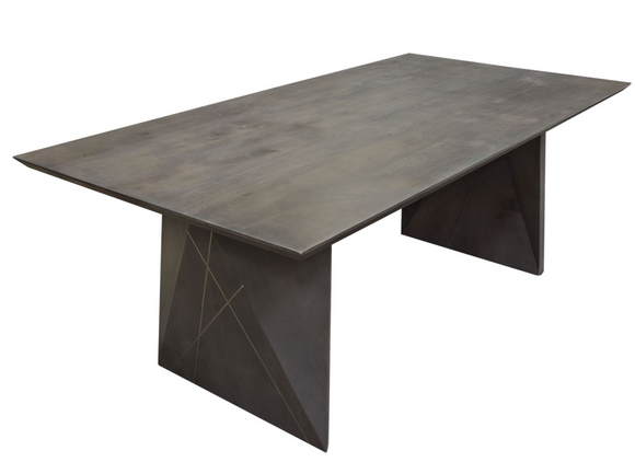 Vanguard Modern Mango Solid Wood Modern Dining Table