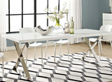 Franklin Dining Table White Gold