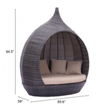 Outdoor Modern Daybed Cocoon Lounger