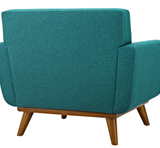 Ronald Mid Century Modern Accent Chair Jade