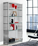 Strapped Metal Bookcase/Display Shelf