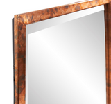 Alation Copper Angled Wall Mirror