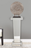 Tapered Mirrored Display Pedestal