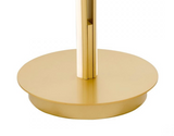 Intertwined LED Floor Lamp Gold