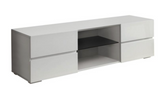 Moderne TV Stand Glossy White