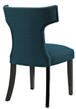 Azure Upholstered Dining Chair with nailhead trim 