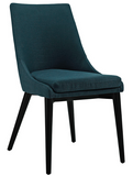 Azure Mid Century Modern Dining Chair with tapered legs