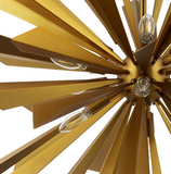 Splendora Gold Starburst Light Fixture