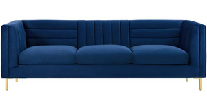 Retro Modern Sofa Navy