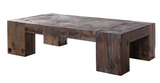 Reclamation Oversized Boat Wood Coffee Table