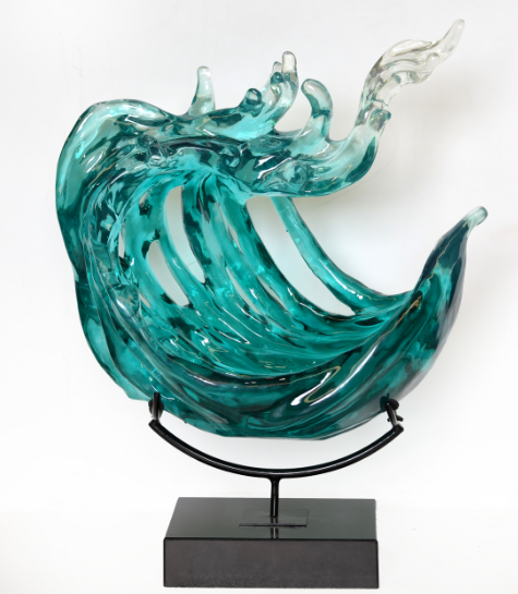 Acrylic Wave Sculpture