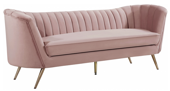 Maggie Modern Sofa Pink