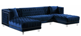 Belair Modern Sectional Sofa Black