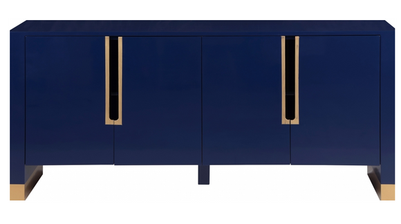 Lumpar Modern Console/Cabinet Blue