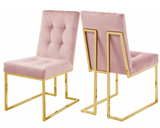 Quaid Dining Chair S/2 Pink