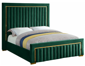 Drake Modern Bed Green