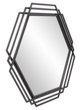 Intricate Metal Wall Mirror